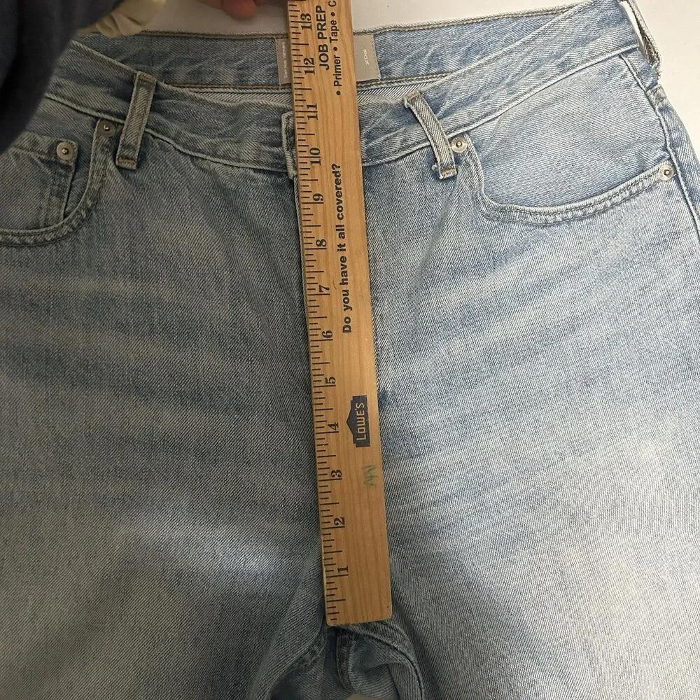 Everlane 90s Cheeky Jean Crop Organic Cotton Light Wash Size 30